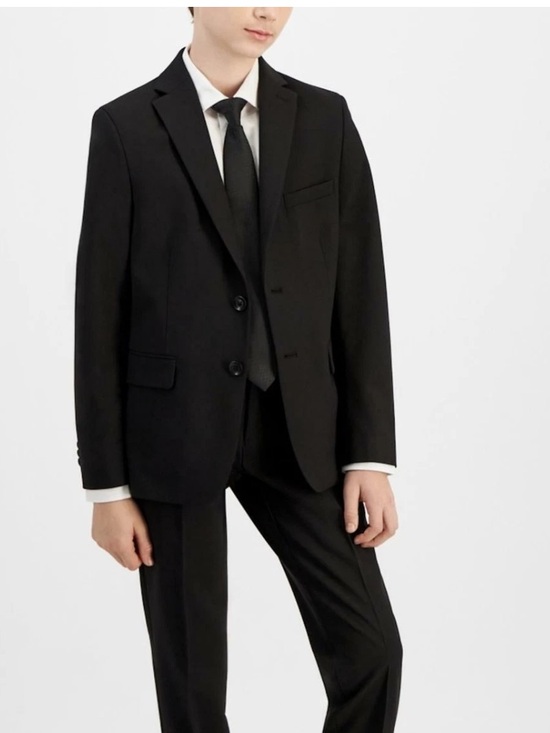 Crewcuts Other - Kenneth Cole Reaction Big Boys Stretch Slim Fit Suit Jacket - Black. 18 reg NEW